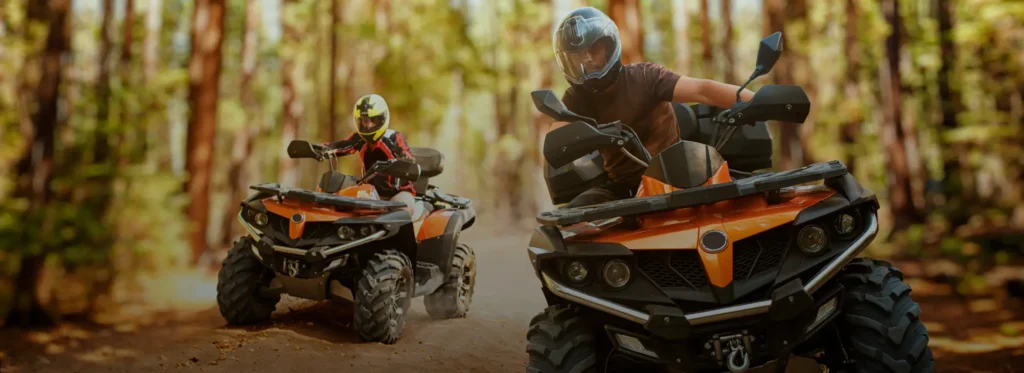 Escursione quad foresta