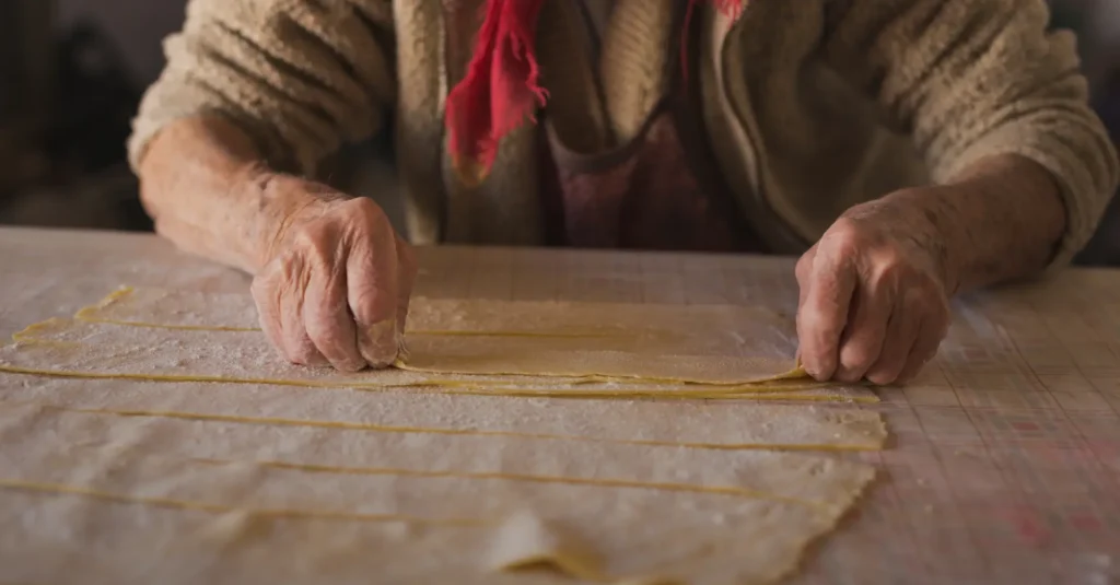 Impasto pasta artigianale
